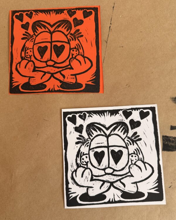 Lovefield Paper Block Print