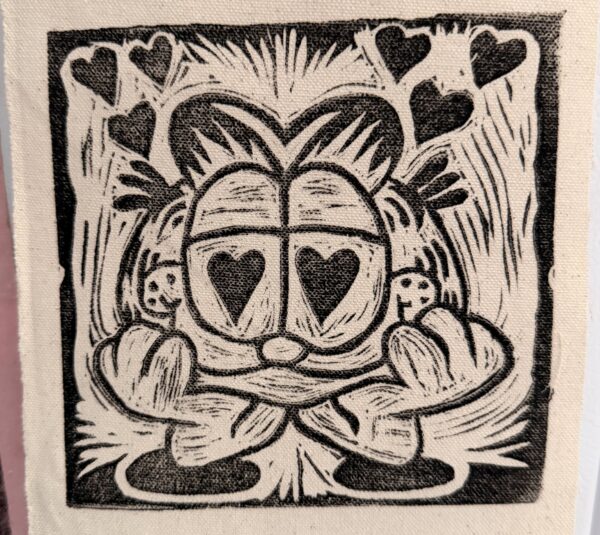 Lovefield Canvas Patch Block Print