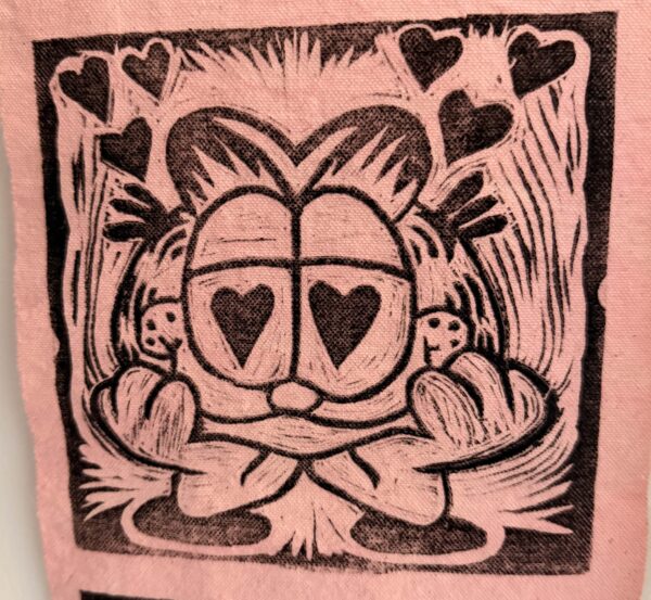 Lovefield Canvas Patch Block Print