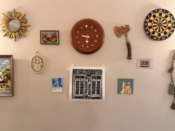 Farraguts Linocut Print