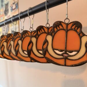 Mini Garf Head Suncatcher