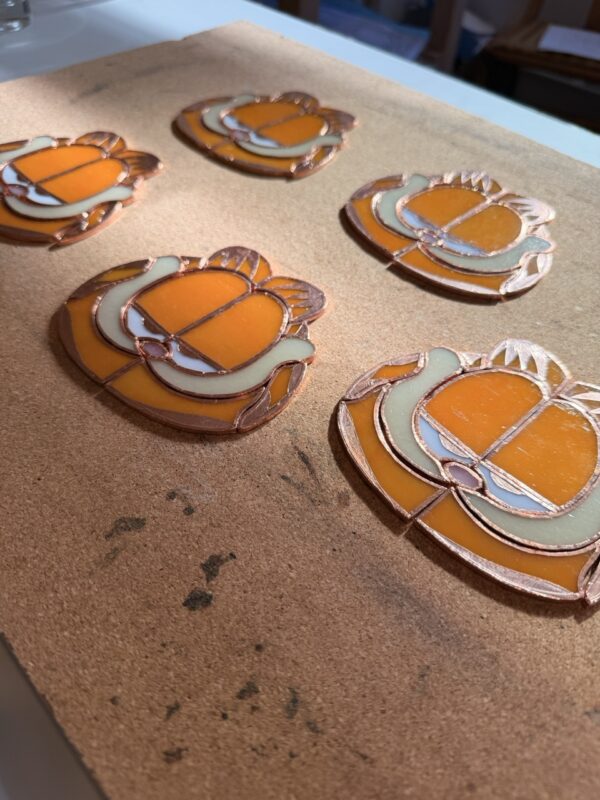Mini Garf Head Suncatcher