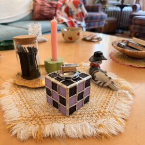 Stained Glass Lighter - Purple