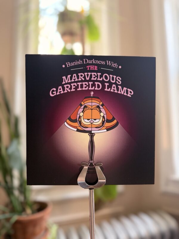 Garf Lamp Print