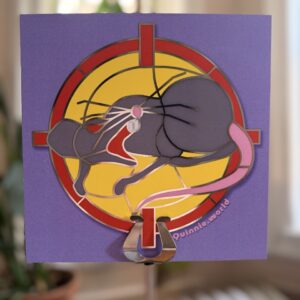Chicago Alley Rat Print