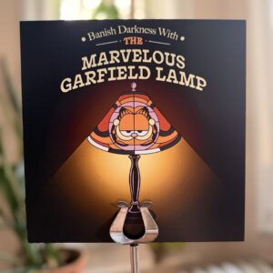 Garf Lamp Print