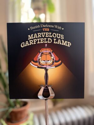 Garf Lamp Print
