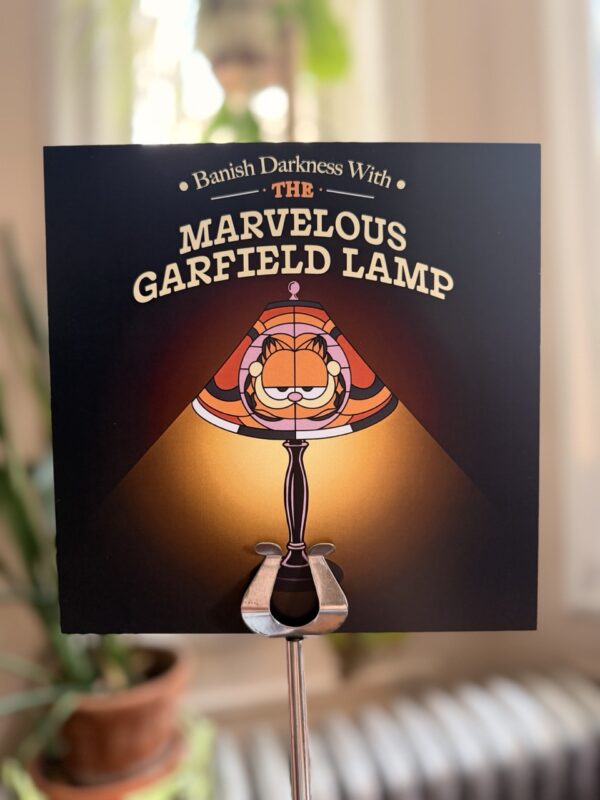 Garf Lamp Print