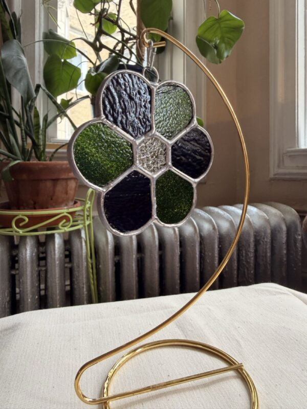 Flower Suncatcher - Purple/Green
