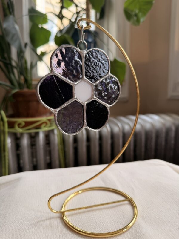 Flower Suncatcher - Purple