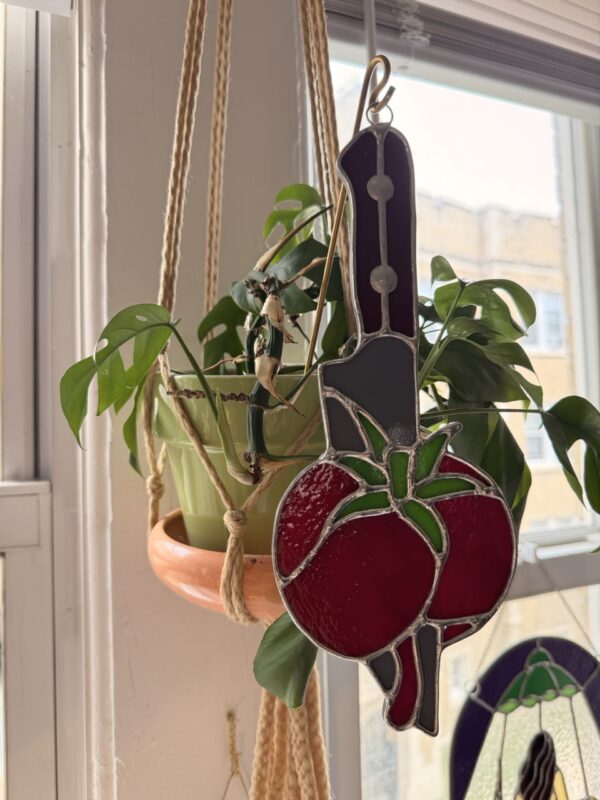 Tomato Stabby Suncatcher